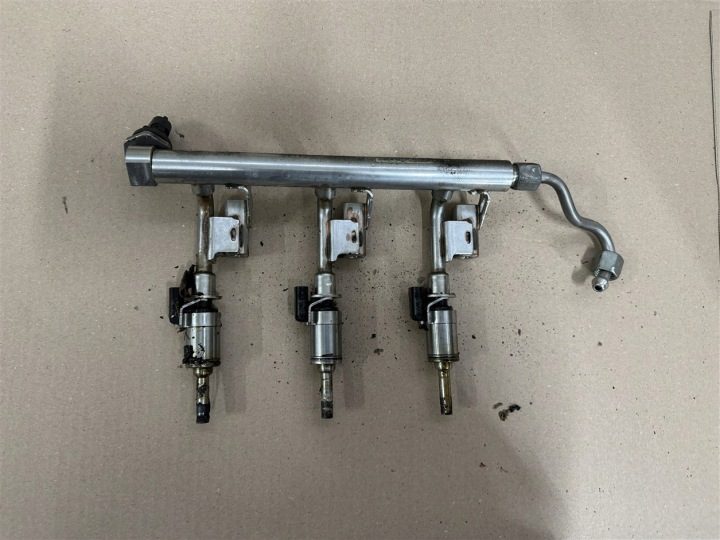 3X ФОРСУНКИ ТОПЛИВНАЯ РАМПА 0261555272 FORD 1.0 ECOBOOST EURO 6 M1JU 16-18R, фото 3