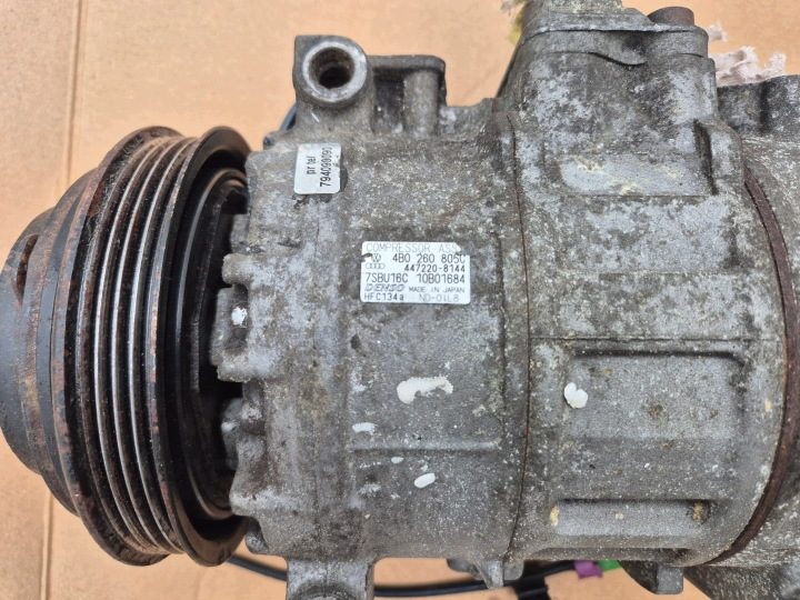 КОМПРЕССОР КОНДИЦИОНЕРА AUDI A4 B5 A6 C5 2.5 TDI 4B0260805 C, фото 2