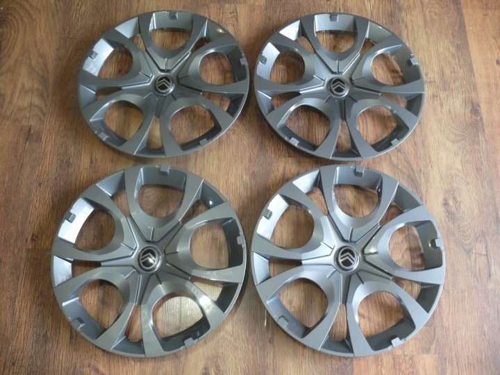 4× Колпаки колес 16'' Citroen C4 III e-C4 9856740780, фото 1