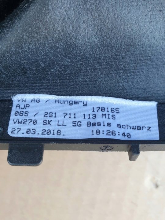 VW POLO VI РУЧКА КПП ЧЕХОЛ ИДЕАЛ, фото 5