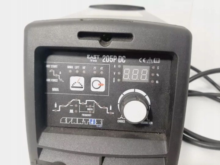 СВАРОЧНЫЙ ИНВЕРТОР SPARTUS EASY TIG 205E PULSE DC MMA 230V 200A, фото 2