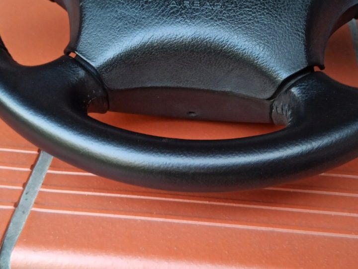 РУЛЬ Кожаный AIRBAG 9656242677 PEUGEOT 407 Кожа Оригинальная Идеальная, фото 5