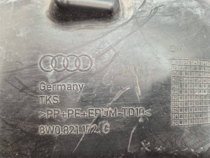AUDI A4 b9 8W0 подкрылок правый передний 8W0821172G РЕСТАЙЛИНГ 19-, фото 4