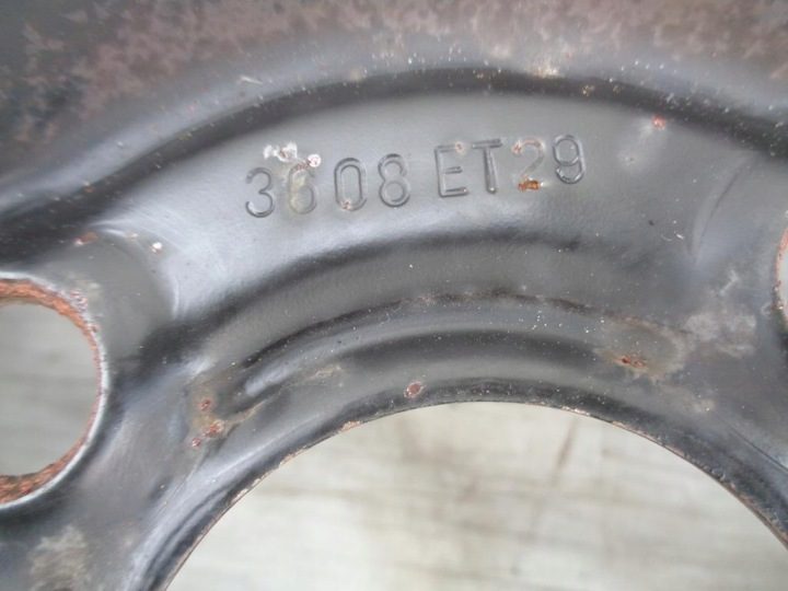 Штампованный диск Renault OE RENAULT TWINGO THALIA CLIO 5.5" x 14" 4x100 ET 29, фото 2