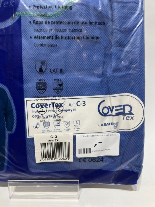 Комбинезон Chemiczny Covertex C-3 3XL, фото 3