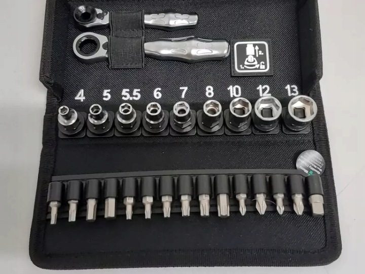 Комплект Wera бит ciągliwo-twardych насадок Kraftform Compact Zyklop Mini 2, фото 7