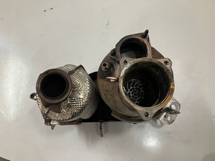 Фильтр DPF катализатор 2.0 TDI 150 Л.С. Audi A4 B9 8W 04L131765BR 04L131669H, фото 2
