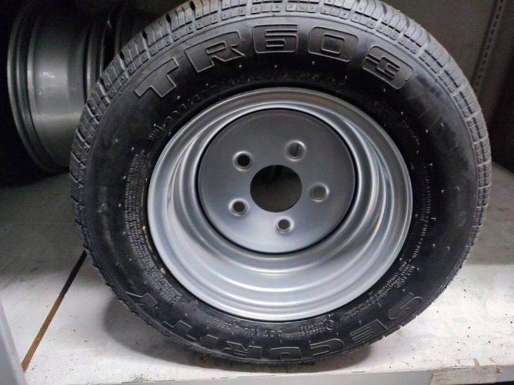 Колесо шина Security TR603 195/55 R10C для прицепа lawety НОВАЯ, фото 1