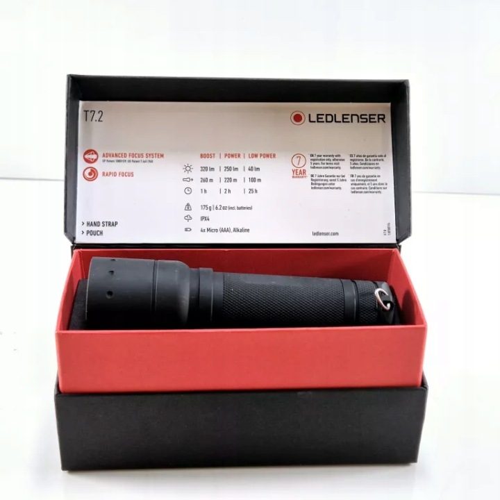Фонарик классический Ledlenser 1000 lm LED, фото 4