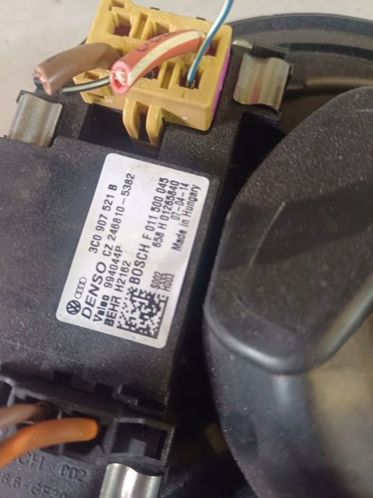 Вентилятор обдува VW Passat B6 №. 3C0907521B, фото 4