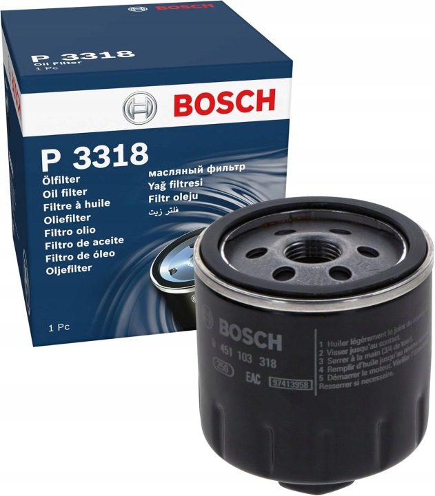 VW VOLKSWAGEN BORA 98-05 1.4i 1.6i ФИЛЬТР МАСЛЯНЫЙ, фото 1