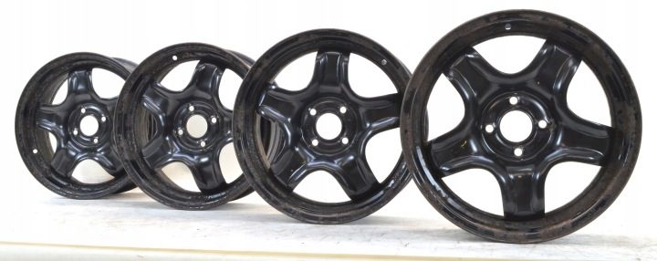 4× Штампованный диск Dacia OE RENAULT 37 6.0" x 16" 4x100 ET 37, фото 1