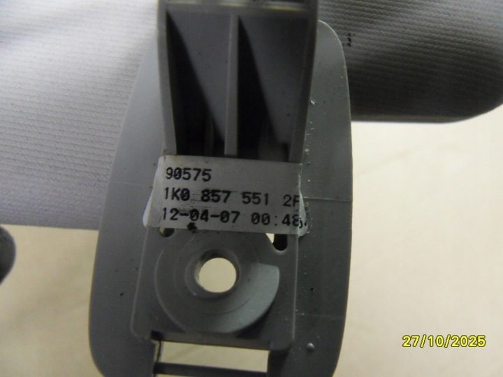 СОЛНЦЕЗАЩИТНЫЙ КОЗЫРЕК VW GOLF V ХЭТЧБЕК 5D 1K0857551 1K0857552 КОМПЛЕКТ, фото 6
