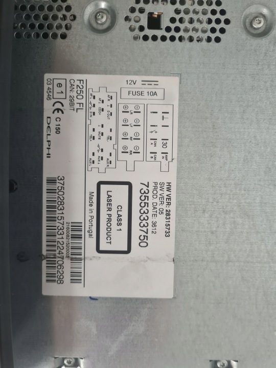Магнитола mp3 Fiat Ducato Peugeot Boxer Citroen Jumper рестайлинг без cancheck, фото 6