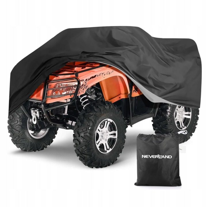 NEVERLAND XL Квадроцикл ATV Защитный Чехол на Zimę Черный 210 x 120 x 115 см, фото 1