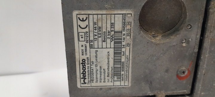 SUZUKI BALENO I РЕСТАЙЛИНГ АВТОНОМНЫЙ ОТОПИТЕЛЬ WEBASTO КОМПЛЕКТ 2H598455 90886C, фото 4