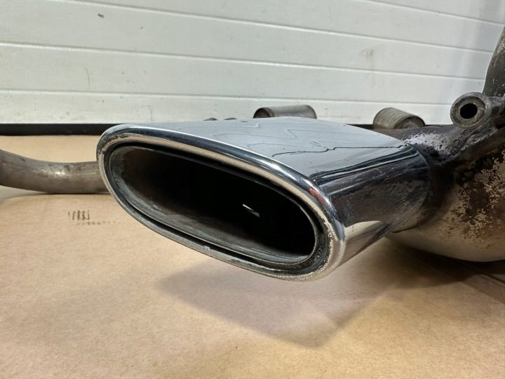 Глушитель, exhaust,katalizator Mercedes SL R230,W230 SA2, SL350, V6,3.7, фото 6