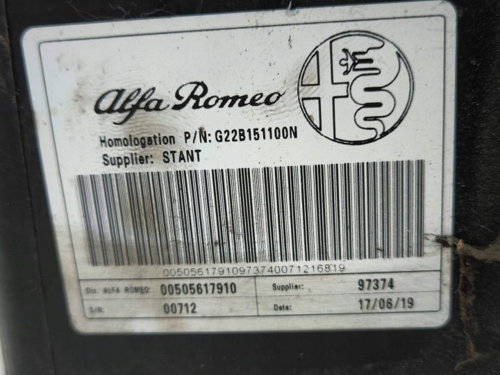 Alfa Romeo Giulia 2019 Адсорбер паров топлива G22B151100N, фото 7