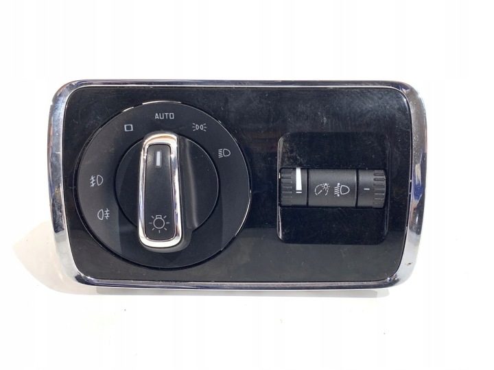 ВЫКЛЮЧАТЕЛЬ СВЕТА НА ПАНЕЛИ SKODA SUPERB II 3T0941431B 09-15 КНОПКА, фото 1