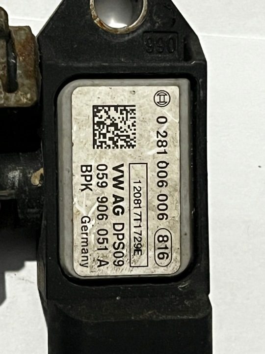 ДАТЧИК ДАВЛЕНИЯ, ДАТЧИК MAP AUDI A6 C6 2.7 , 0281006006 , 059906051A, фото 2