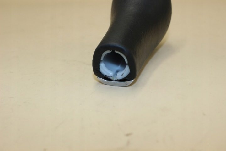 BMW E46 E87 E90 E60 E83 РУЧКА ПЕРЕКЛЮЧЕНИЯ ПЕРЕДАЧ КОЖА МЕХАНИКА 6 ПЕРЕДАЧ СЕРЕБРИСТАЯ, фото 5