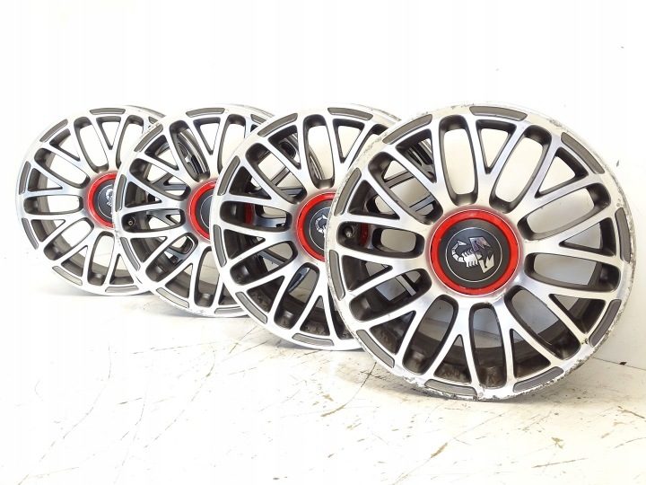 4X ЛИТЫЕ ДИСКИ FIAT 500 ABARTH R17 ET38 7J 4X98 52134069, фото 2