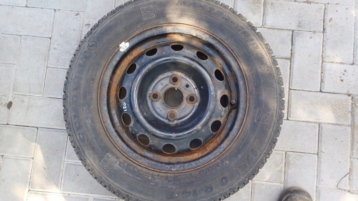 Штампованный диск Hyundai OE I20 5.5" x 14" 4x100 ET 45, фото 1