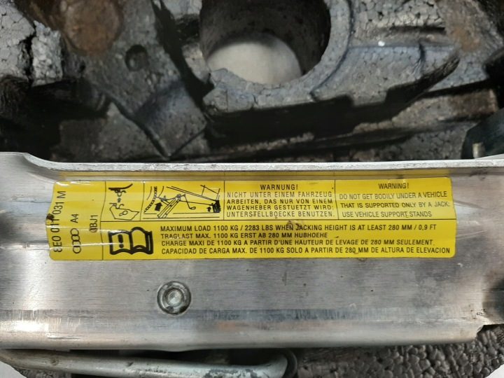 ВКЛАДЫШ КОЛЕСА РЫЧАГ AUDI A4 B6 8E9012109E, фото 4