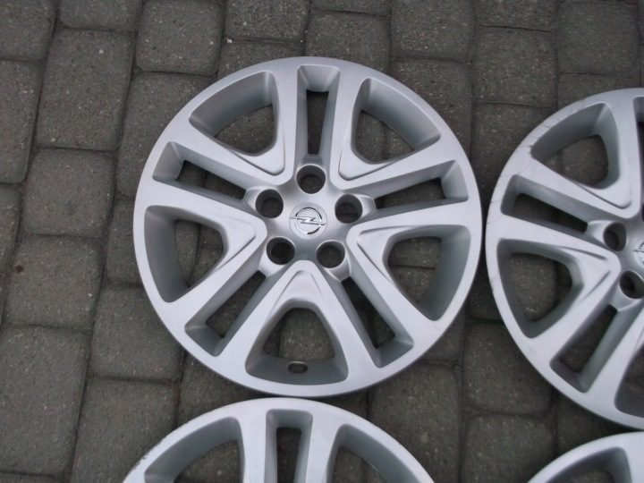 16'' ОРИГИНАЛЬНЫЕ КОЛПАКИ OPEL ASTRA K СТРУКТУРНЫЕ, фото 4