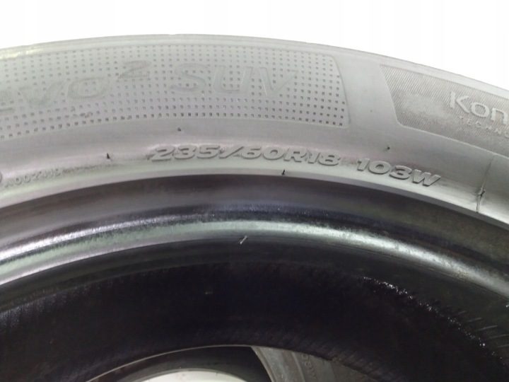 4× Шина летняя Hankook Ventus S1 evo2 ВНЕДОРОЖНИК K117A 235/60R18 103 Вт AO - Audi, фото 9