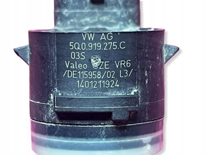 VW ДАТЧИК PDC ПАРКОВКИ 5Q0919275C ЧЕРНЫЙ МАТОВЫЙ !J, фото 2