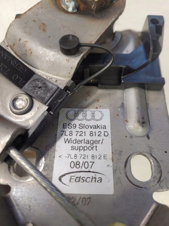 МЕХАНИЗМ РУЧНОГО ТОРМОЗА AUDI Q7 4L 7L8721812D, фото 4