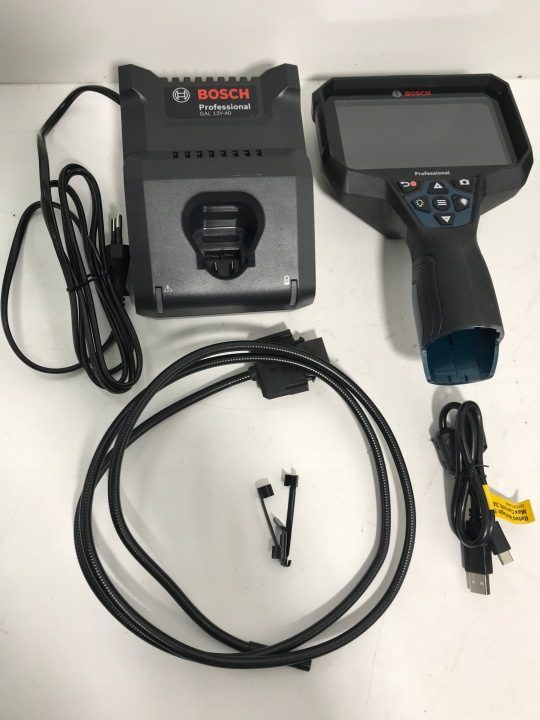 Инспекционная камера эндоскоп BOSCH GIC 12V-5-27C 5" 1280x720 8,3 мм 32 GB SD, фото 3