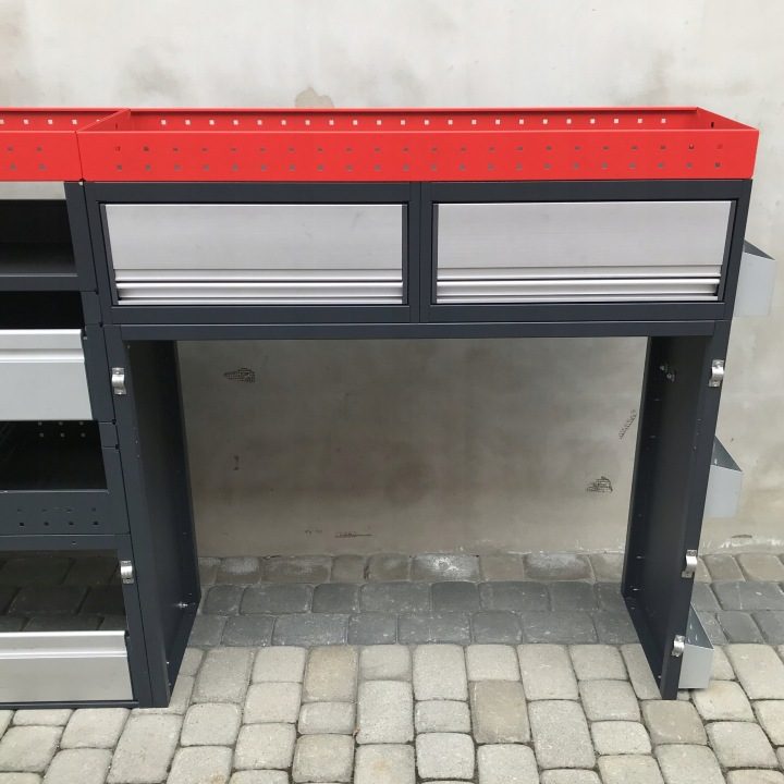 ОБШИВКА СЕРВИСНАЯ ШКАФ СТЕЛЛАЖ АВТОМОБИЛЬНЫЙ SZUFLADY WURTH 223x120x38, фото 4