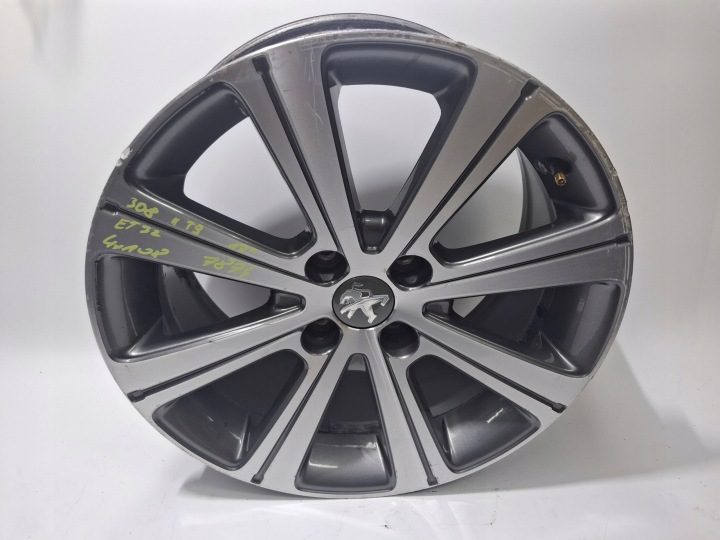 Литой диск Peugeot OE 308 II T9 , CITROEN 4X108 7.5" x 17" 4x108, фото 1