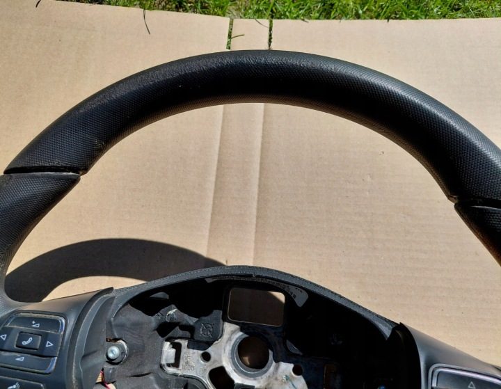 Руль VW Golf VI 5C0419091B, фото 4