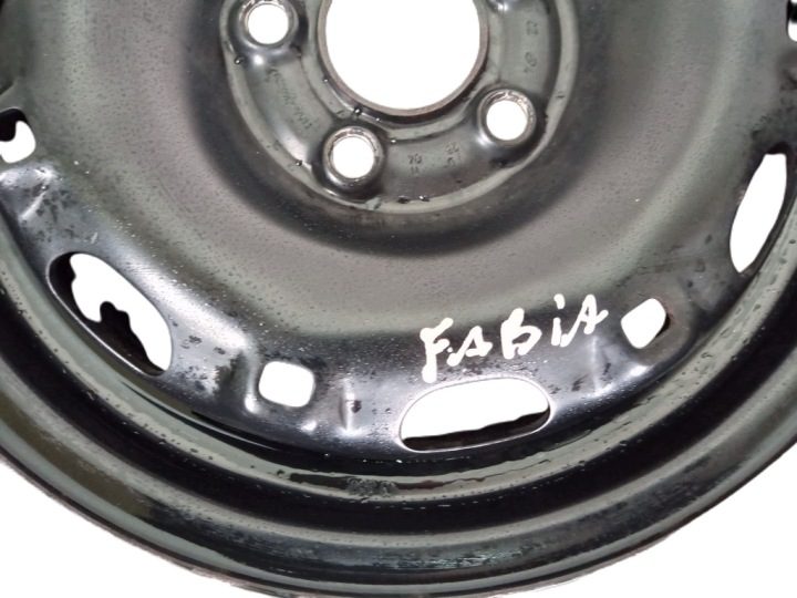 Штампованный диск Skoda OE 5.0" x 14" 5x100, фото 2