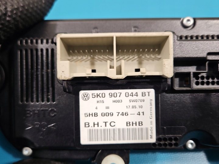 КОНСОЛЬ БЛОК УПРАВЛЕНИЯ ПЕЧКОЙ VW TIGUAN I 07- 5K0907044BT, фото 6