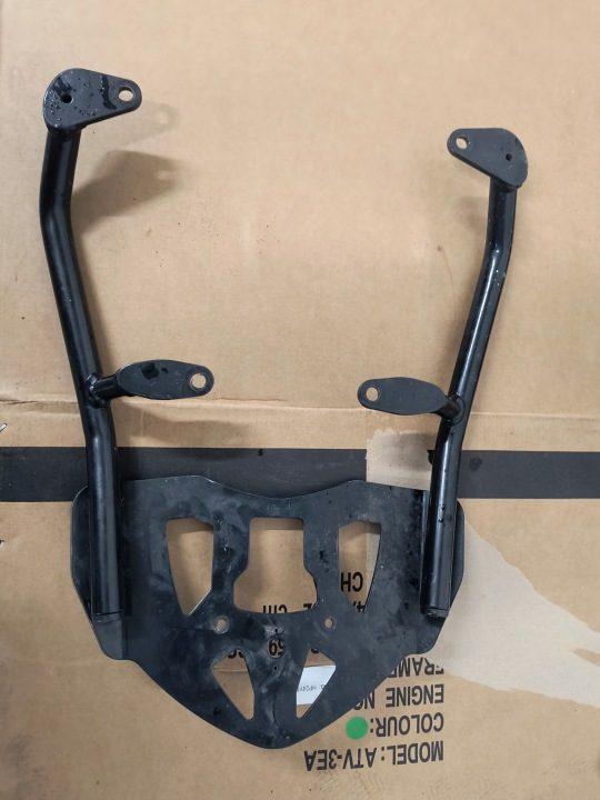 КАРКАС ПОД PŁYTĘ MONTAŻOWĄ КОФРА АЛЮМИНИЕВЫЙ-RACK SW-MOTECH VERSYS 650 (07-09) ER-6N/F (06-08), BLACK, фото 2