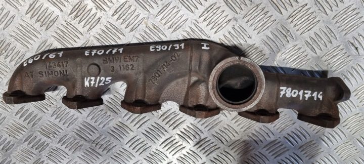 BMW E60 E61 E70 E71 E90 E91 ВЫПУСКНОЙ КОЛЛЕКТОР 7801714, фото 15