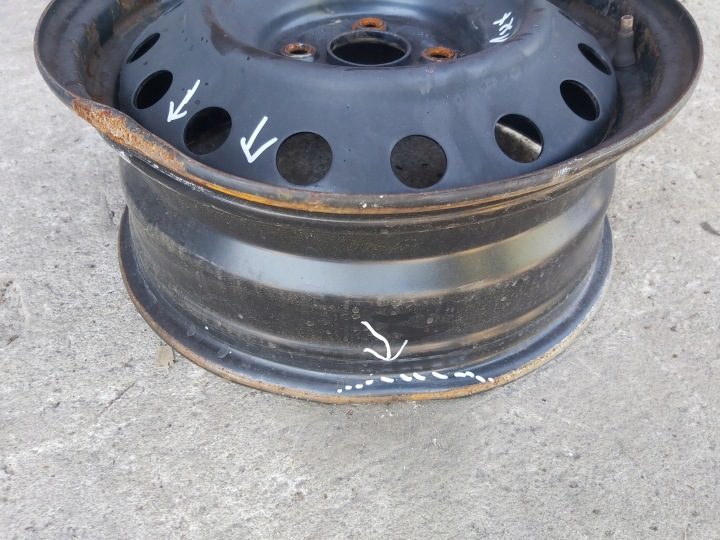 Штампованный диск TOYOTA 6.0" x 15" 4x100, фото 5