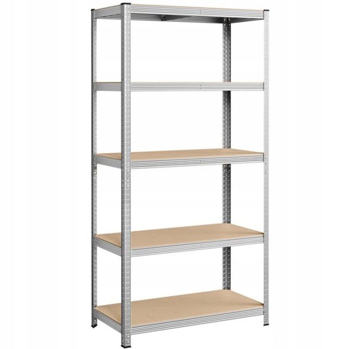Стеллаж складской металлический Songmics 200 x 100 x 50 см Max 175 кг на полку, фото 1
