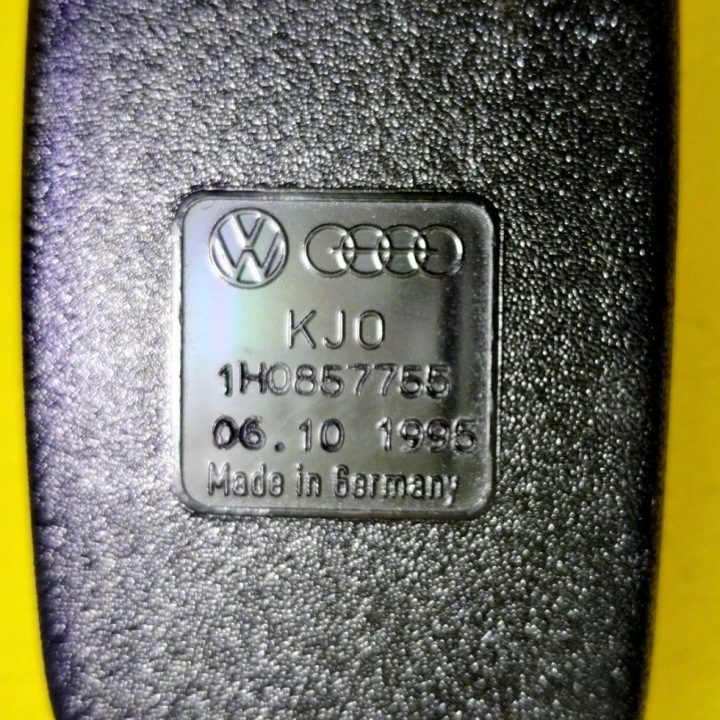 ЗАМОК РЕМНЯ БЕЗОПАСНОСТИ ЛЕВЫЙ ПЕРЕДНИЙ VOLKSWAGEN GOLF III 1H0857755 NR1511, фото 6