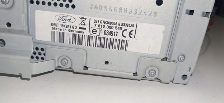 Автомагнитола Ford OE FX 2-DIN, фото 2