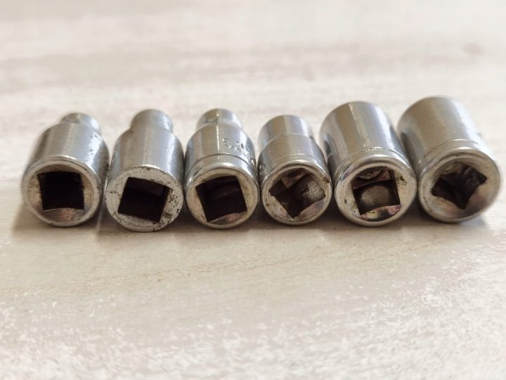 Набор головок 1/4" 6-kątnych 4-10mm, фото 3