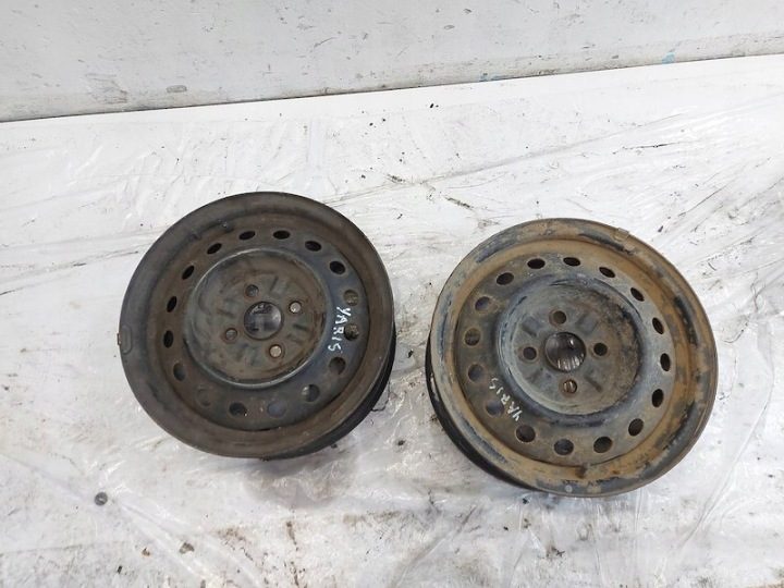 4× Штампованный диск Toyota OE 5.5" x 14" 4x100 ET 45, фото 3