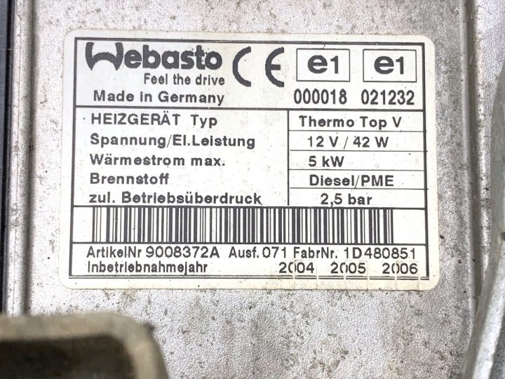 WEBASTO VW TOURAN 1K0815065P Хэтчбек 1.9 03-10, фото 7