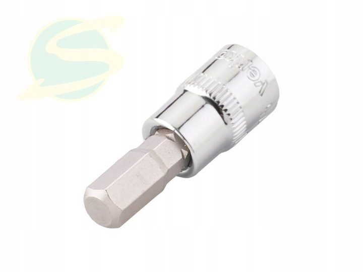 Торцевой ключ 1/4" с bitem HEX 7 мм Verkatto, фото 3