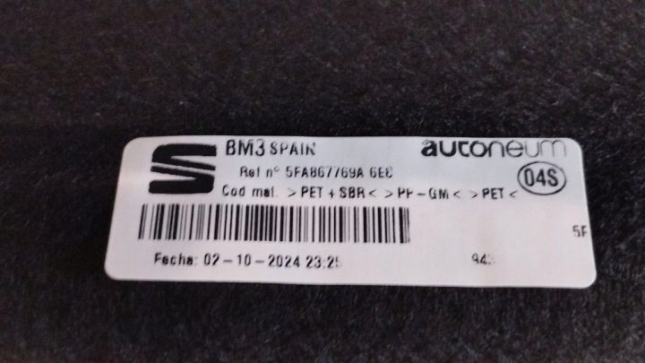 Seat Leon IV Полка багажника задняя 5FA867769A, фото 5