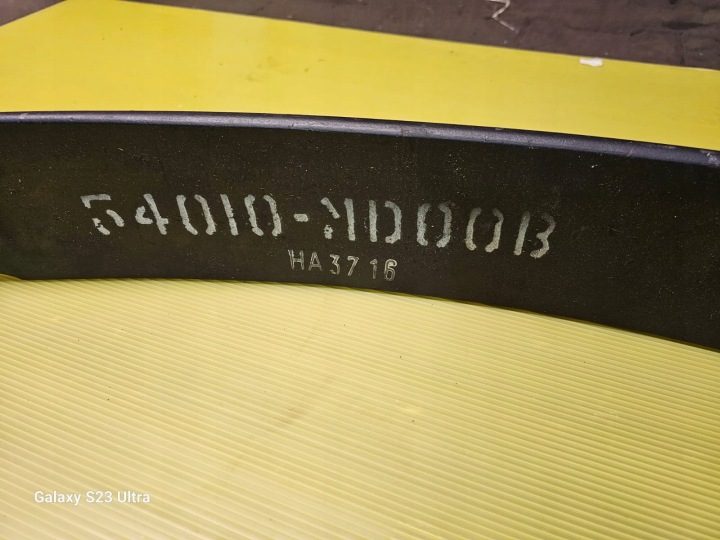 Рессора передняя одинарная для Maxity Cabstar 07-23r, фото 2